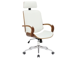 Silla De Oficina Dayton walnuss/weiß CLP