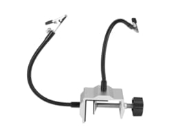 Suporte universal para ferro de soldar elétrico em metal com suporte para soldagem de PCB DIY e grampo para estação de solda.