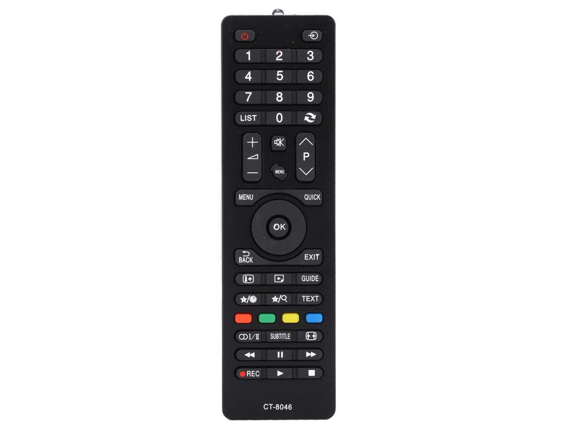 Mando A Distancia De Repuesto Ct-8046 Para Televisores Toshiba 32d1533db, 32d1633db, 40l1533db Y Otros.