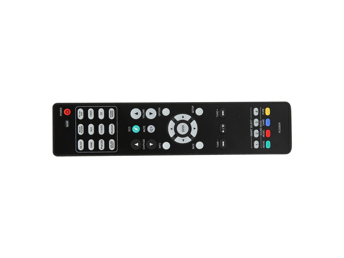 Control remoto ergonómico de repuesto para receptor AV Marantz NR1506