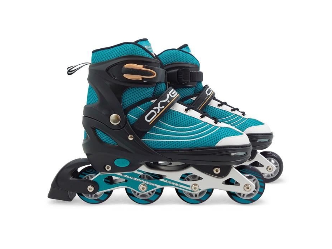 Patines en línea Skids Control Oxygen Ox794303 Stamp ajustables, semisuaves, talla 42-45