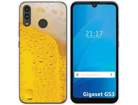 Carcasa Gigaset GS3 TUMUNDOSMARTPHONE Cerveza Multicolor