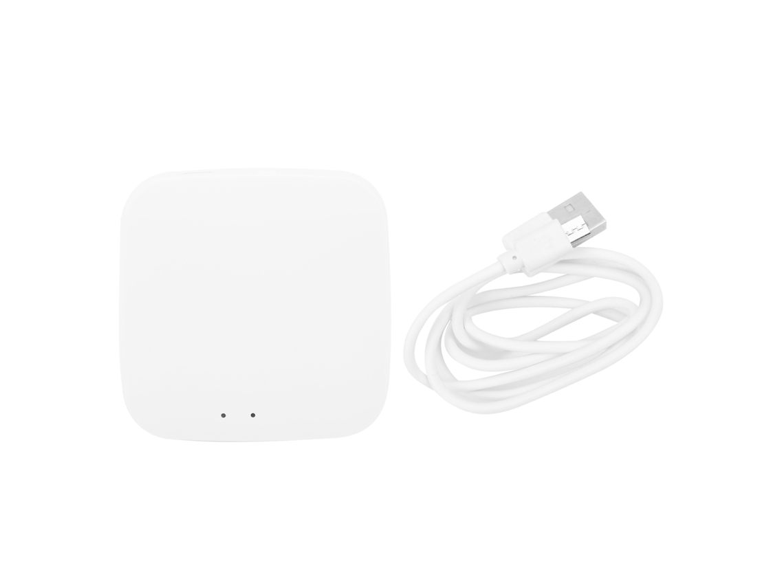 Puerta De Enlace Inteligente Inalámbrica Zigbee Para Interruptores De Cortinas Eléctricas Y Mandos A Distancia Por Infrarrojos Dc5v
