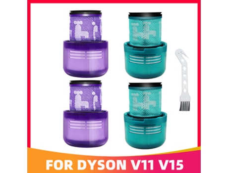 Filtro de repuesto para Dyson V11 Torque Drive Complete Animal V15 Detect, aspiradora con varilla inalámbrica, accesorios de repuesto 970013