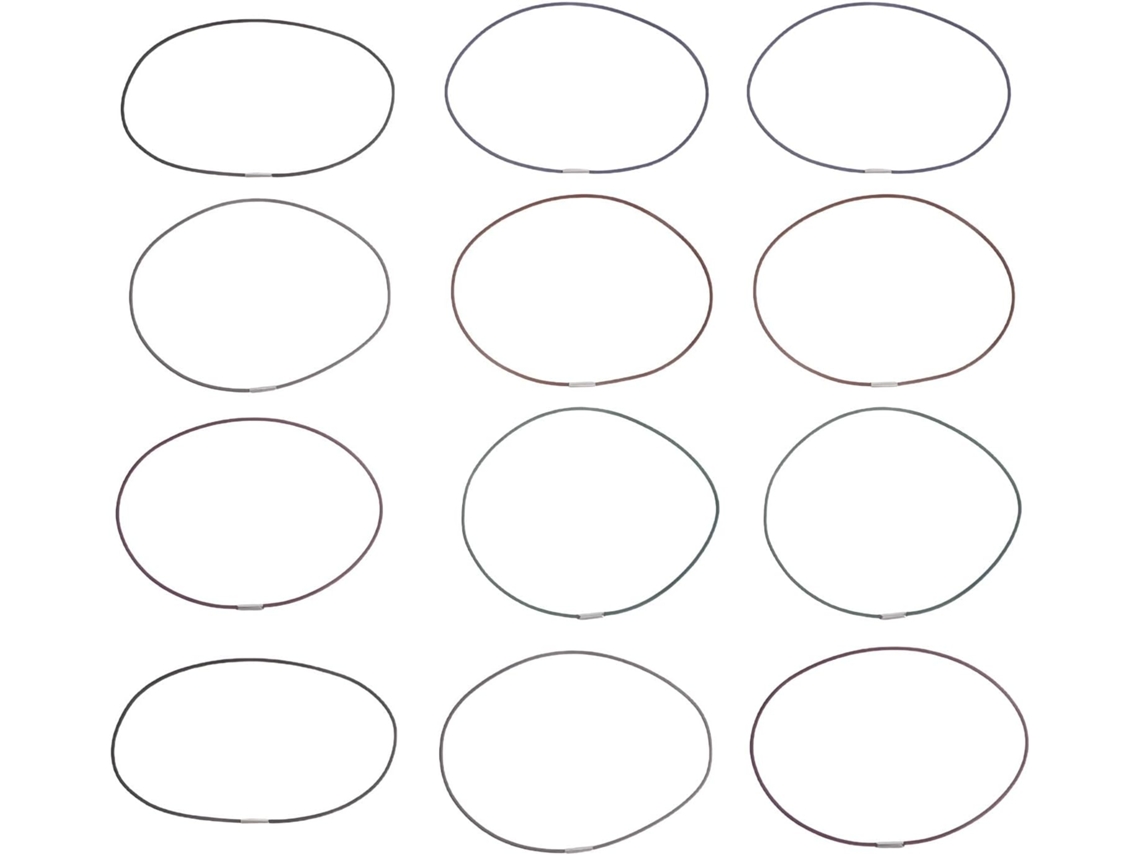 Juego De 12 Correas Elásticas De Nailon Multicolor Para Diarios De Viaje, Soportes Elásticos Para Cuadernos