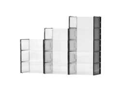 Caja de zapatos Succebuy (12 unidades), talla 11 de EE. UU., marco negro