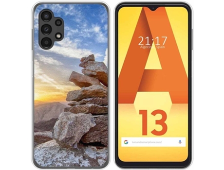 Carcasa para Samsung Galaxy A13 4G TUMUNDOSMARTPHONE Dibujos Sunset Multicolor