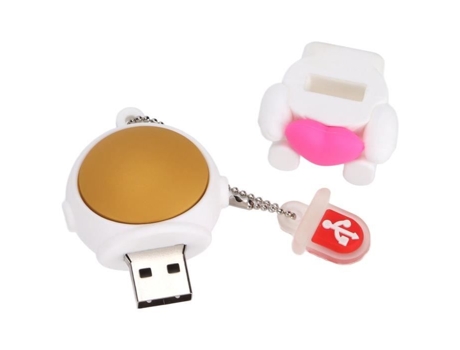 HURRISE Memoria USB Flash Drive de Alta Velocidad 16GB 32GB 64GB 128GB Interfaz USB 2.0 Astronauta-Amor 64GB