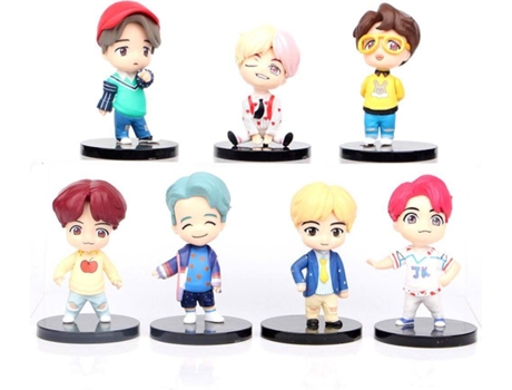 Set de Figuras OEM BTS RM Jim (7 unidades - 8 cm)