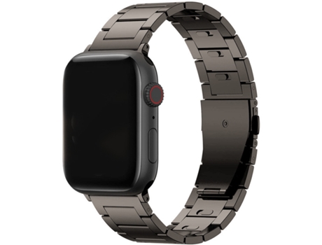 Correa para Smartwatch Pulsera de aleación de titanio de desmontaje rápido para Apple Watch Series 9, 8 y 7 41 mm / SE 3 y SE 2 y 6 y SE y 5 y 4 40...