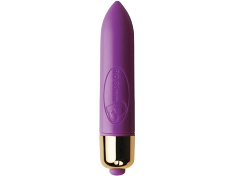 Estimulador ROCKS-OFF Morado/Dourado