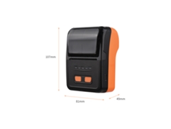 Impresora Térmica Portátil Inalámbrica Bluetooth Usb De 58 Mm Para Recibos, Ideal Para Supermercados, Tiendas Y Restaurantes.