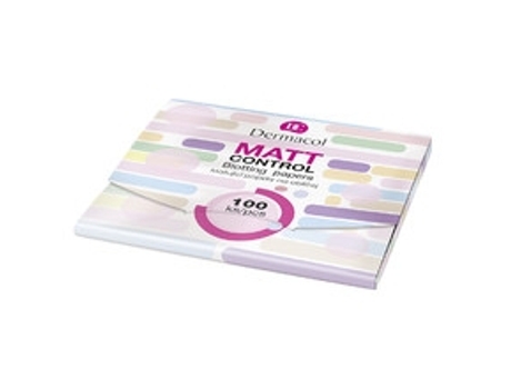 DERMACOL - Matt Control (Blotting Papers) 100 pcs 100.0ks