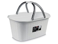 Cesta STEFANPLAST Elegance 3863300 Cajones Plástico Blanco