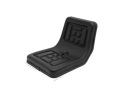 Asiento de tractor, diseño ergonómico, compatibilidad universal, negro OEM