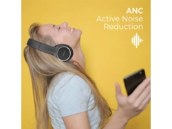 Auriculares Bluetooth PRIXTON Live Pro (On Ear - Micrófono - Noise Cancelling - Negro)
