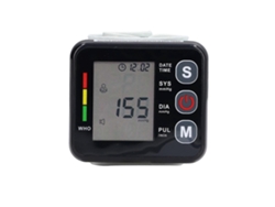 Compañero de salud sin esfuerzo: monitor de presión arterial y pulso, brazalete ajustable, función de transmisión de voz, capacidad de seguimiento GOKOCO