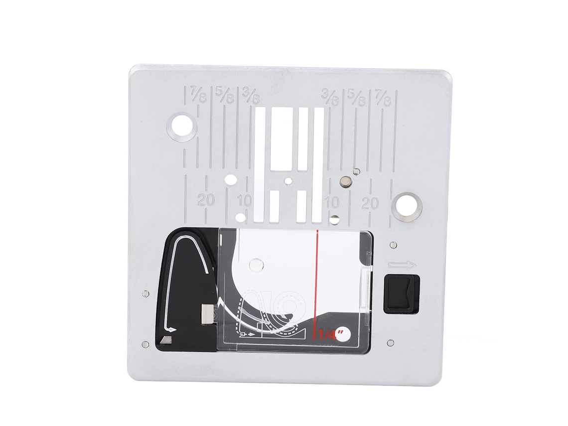 Placa De Aguja Para Puntada Recta Con Cubierta Transparente Para Máquinas De Coser Juki Hd6600, Hd6605, Hzl, Ht710 Y Ht740.