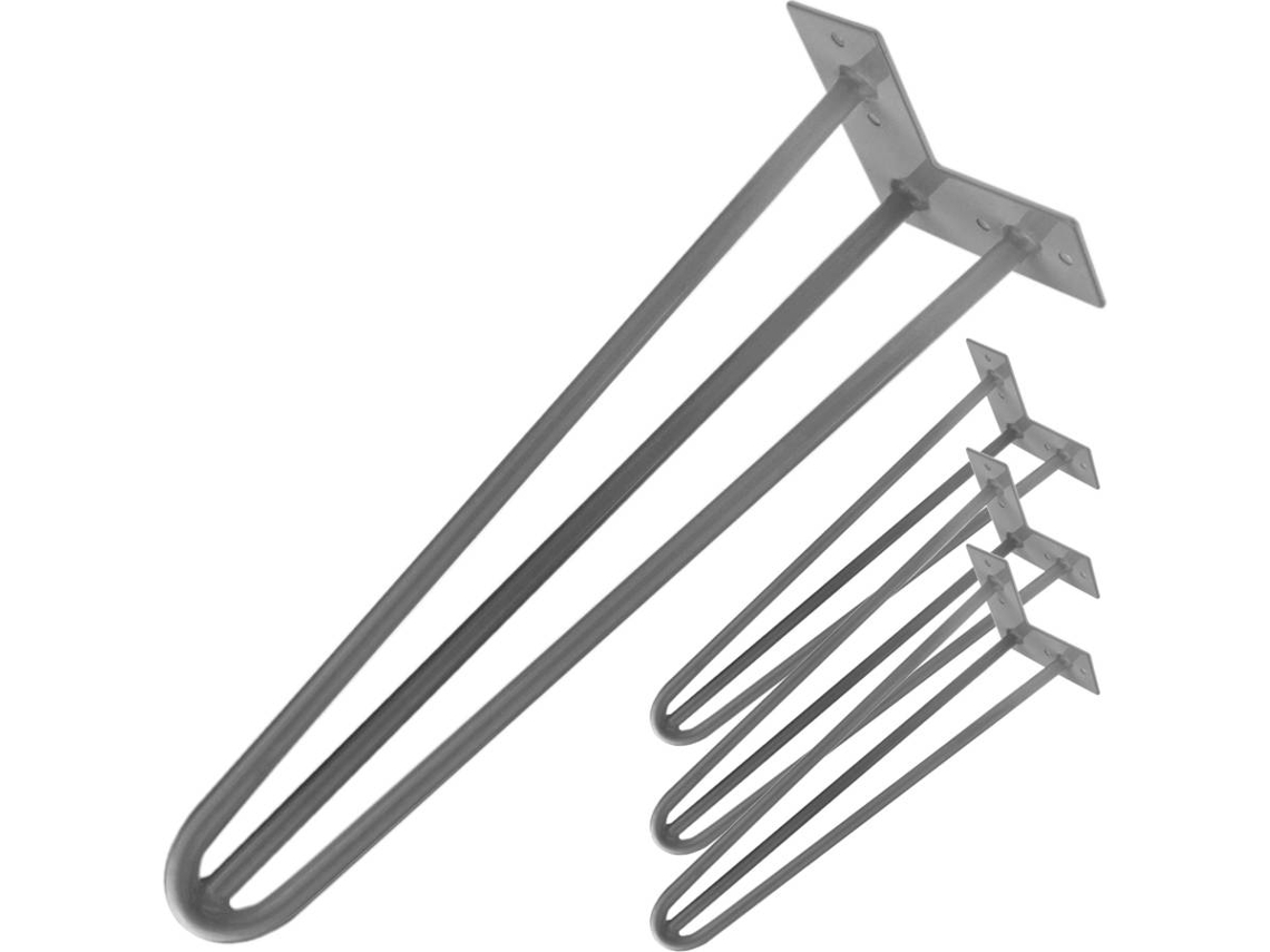 Conjunto de 4 Piernas de Mesa PRIMEMATIK.COM IN09600 (71cm)