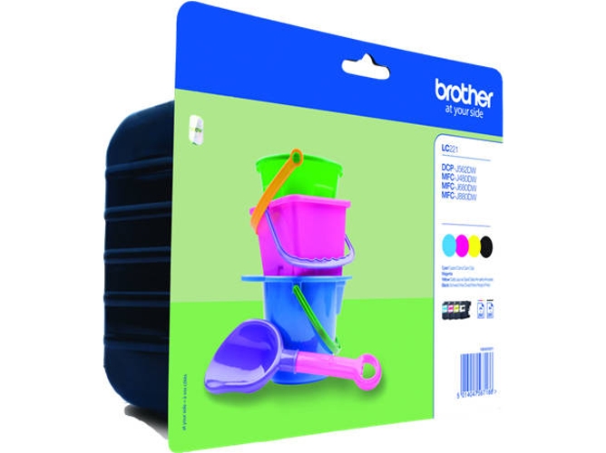 Cartucho de tinta BROTHER LC-221VALBP