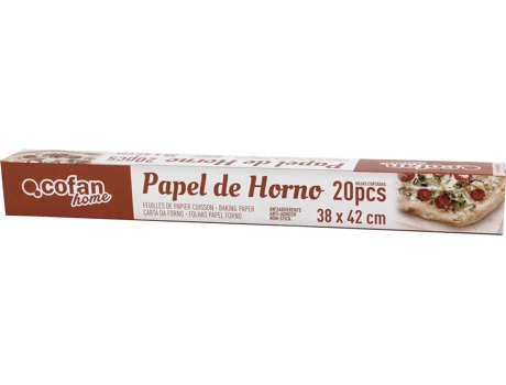 Hojas Papel Horno 20Uds 38X42Cm