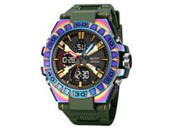 Reloj de pulsera digital luminoso MDUG, resistente al agua, multifuncional (largo x ancho x profundidad cm)