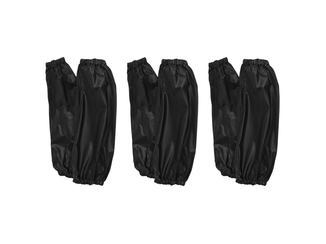 Calentadores De Brazos De Pvc Inoomp, 3 Pares De Mangases Para Protección Durante Las Tareas Domésticas Y La Cocina,