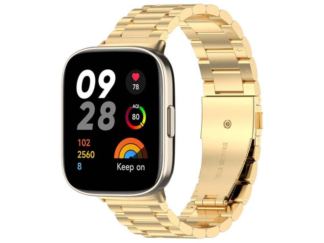 Pulsera para Redmi Watch 3 - Acero inoxidable con tres biseles