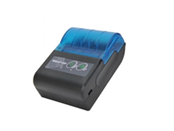 Impresora térmica, mini impresora de recibos Bluetooth de 58 mm adecuada para Android y Apple Blue Cuich