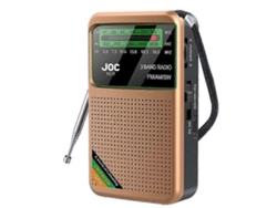Radio portátil de bolsillo Mini radio AM/FM/SW de banda completa con batería recargable y soporte para auriculares.