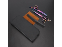Tijeras De Peluquería Profesionales De Acero Inoxidable De 6 Pulgadas, Para Uso En Salones Y En El Hogar - Color