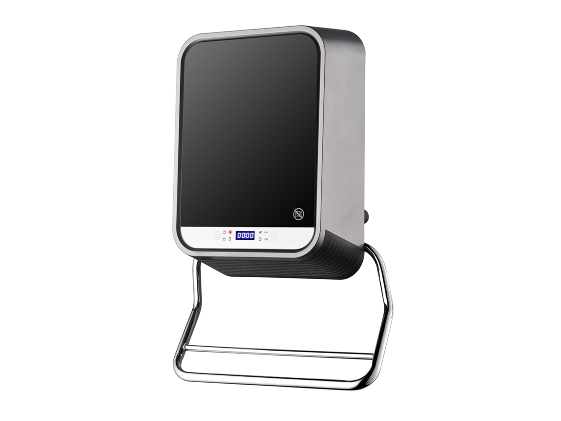 Secador de toallas eléctrico de pared Sannover Zenuos Luxe de 2000 W con ventilador