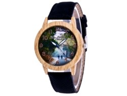 Elegante Reloj De Pulsera Unisex De Cuarzo En Negro, Blanco, Amarillo, Verde, Azul, Rosa, Marrón Claro Y Marrón Oscuro.