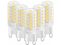 Bombilla Led G9 De 3w, Luz Blanca Natural 4000k, 420lm, Equivalente A Una Bombilla Led Estándar.