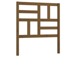 Maison Exclusive - Cabecero De Cama Madera Maciza De Pino Marrón Miel 96x4x104 Cm