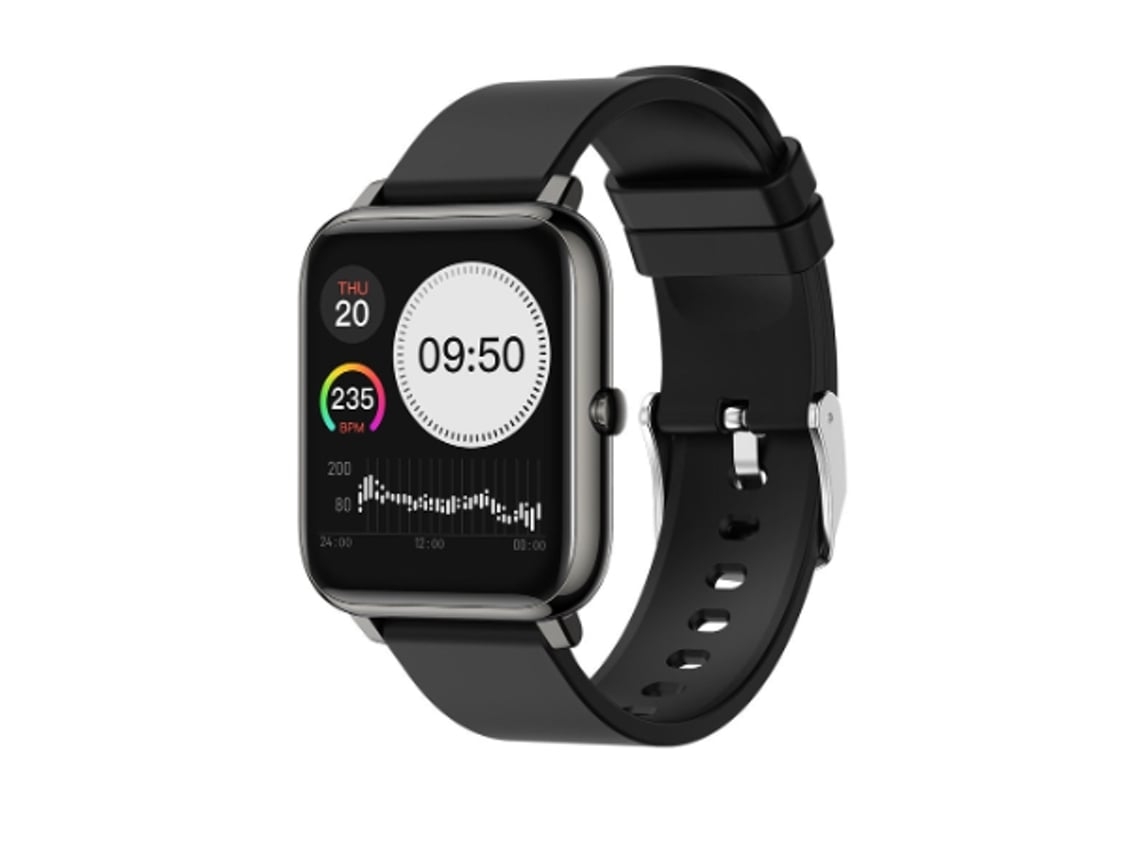 Reloj inteligente resistente al agua con podómetro, monitor de sueño, cronómetro, deportivo y pantalla táctil de 1,4" de Yunzii.