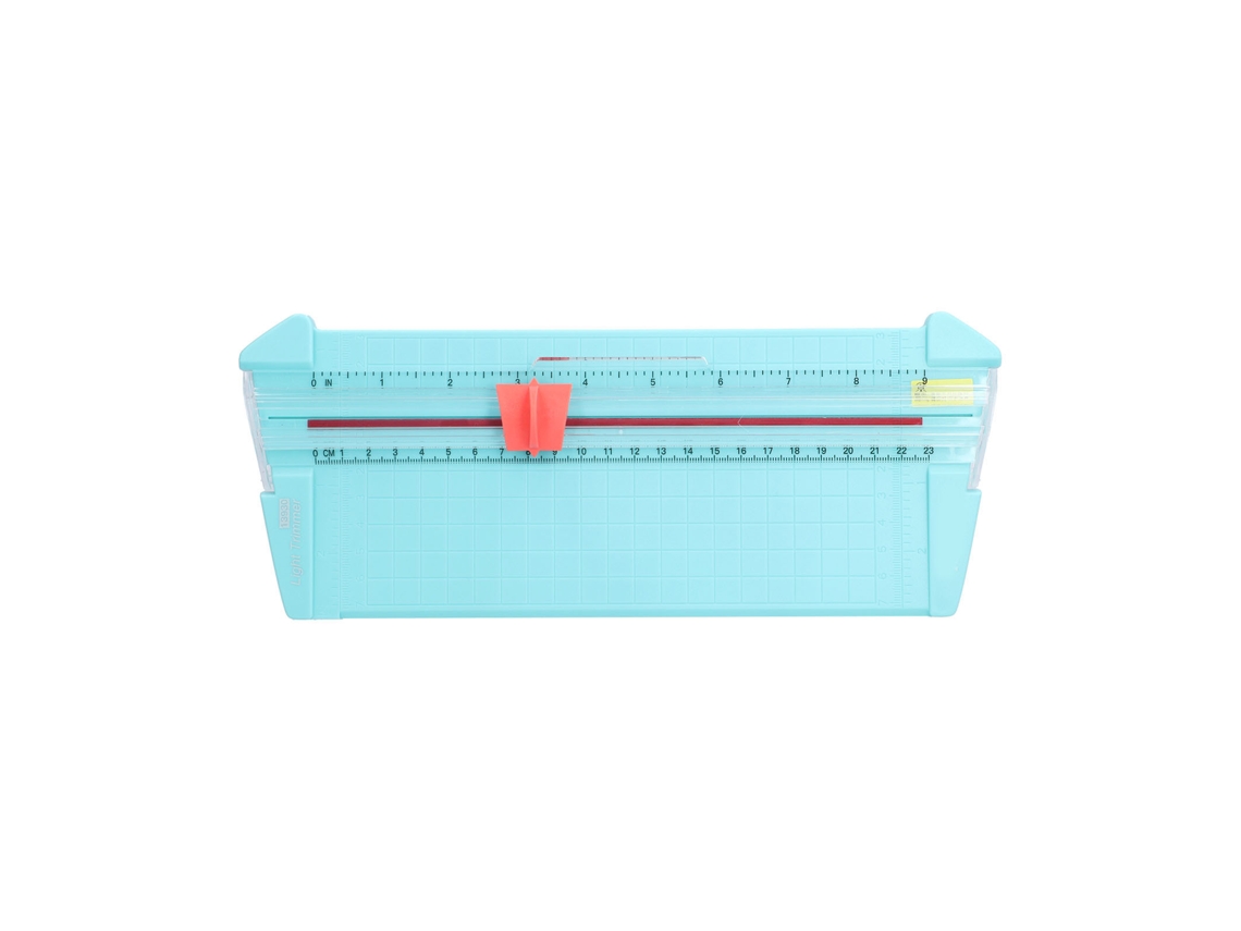 Mini Cortadora De Papel Portátil, Fácil De Usar, Precisa, Para Papel A4, Verde Menta.
