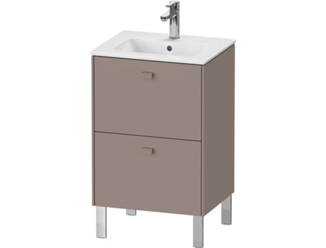 Mueble DURAVIT Brioso de pie Compact 52,0 x 41,9 cm 2 cajones incl. recorte de sifón y delantal para lavabo ME by Starck 233653