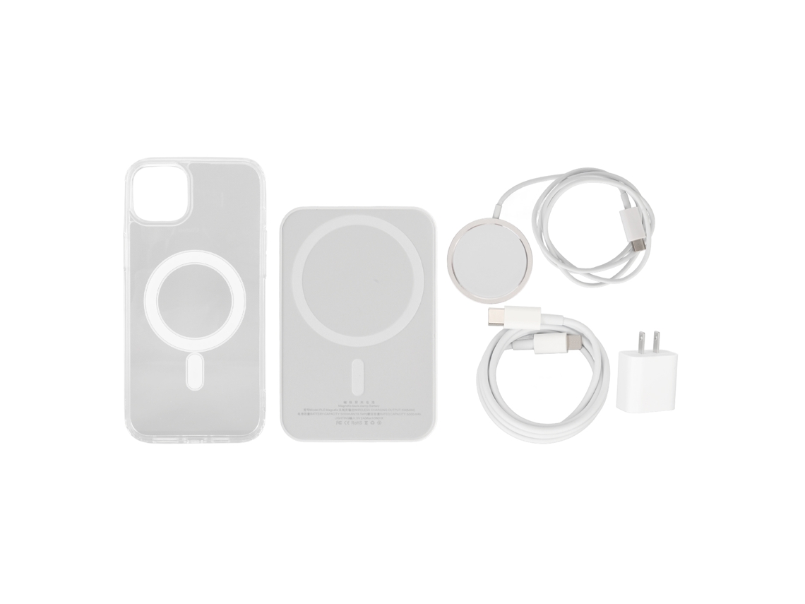 Set De 5 Piezas De Carga Inalámbrica Magnética De Carga Rápida De 20w Para Iphone