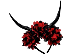 Tiara de resina con cuerno de antílope SFUSHOS