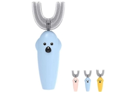 Cepillos de dientes eléctricos GOKOCO para niños, bebés, bebés inteligentes y bebés con forma de U.