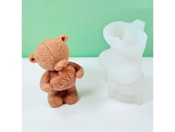 Molde de silicona para velas de osito de peluche Vayotoy