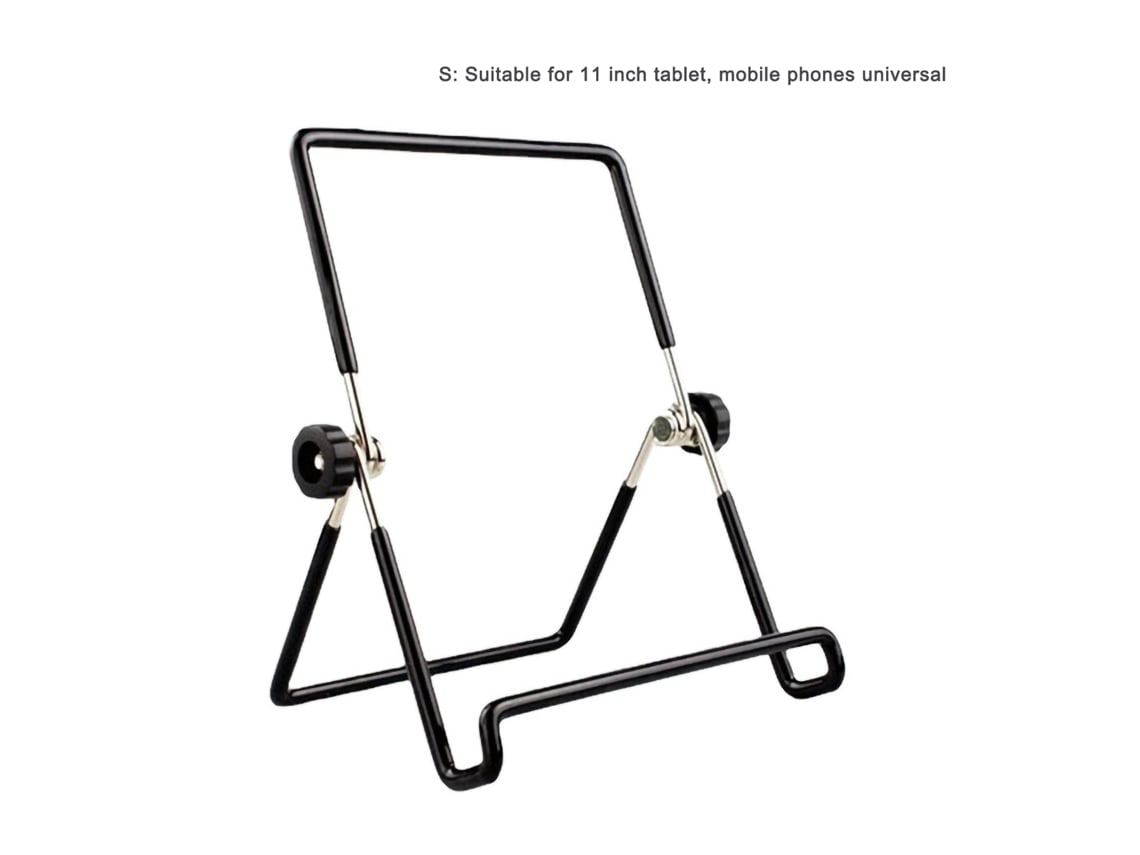 Soporte Plegable, Antideslizante Y De Hierro Con Múltiples Ángulos Para Tabletas Y Teléfonos Móviles (con Embalaje)
