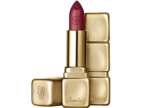 Labial GUERLAIN Kisskiss Matte Lipstick 377 Wild Plum
