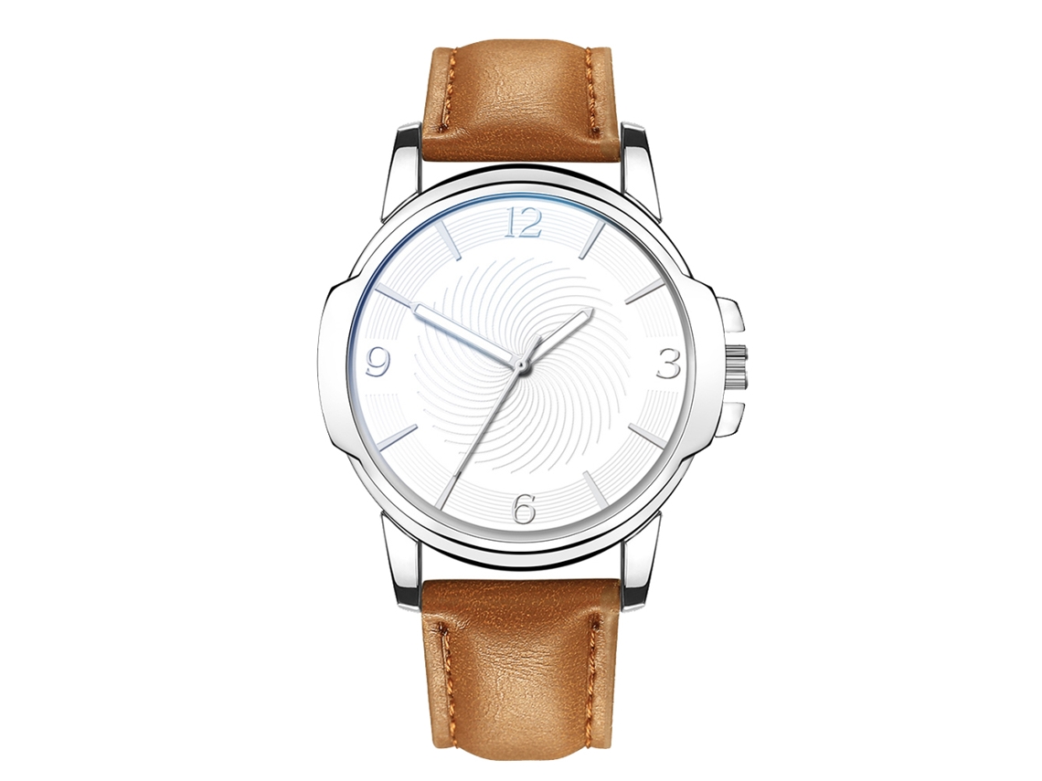 Reloj De Pulsera De Cuarzo Clásico Y Elegante Para Hombre, Estilo Ejecutivo, Ideal Como Regalo (02)