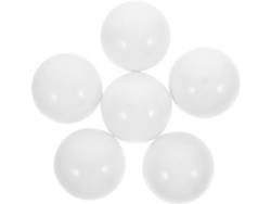 Juego De 6 Difusores De Luz Blancos De Policarbonato Resistentes A Altas Temperaturas Para Bombillas.