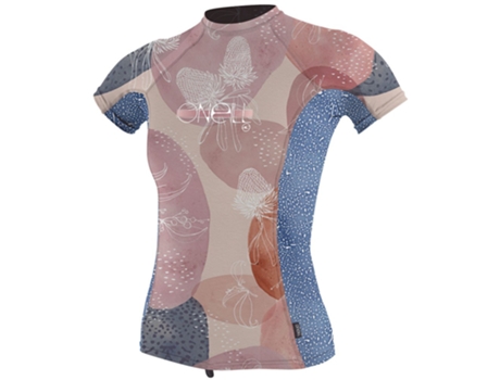 Rash Guard de Manga Curta Premium Skins Colorido 6 Yearso´Neill Wetsuits