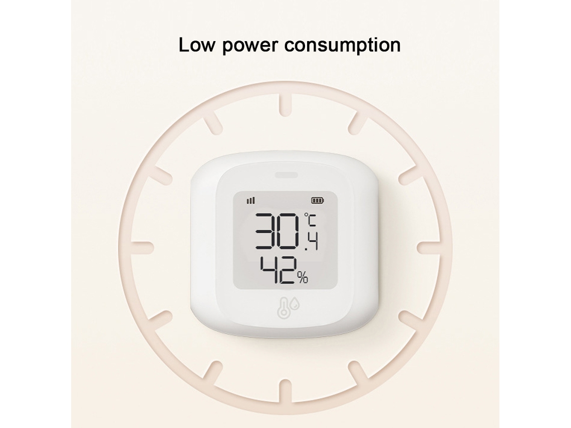 Termómetro Digital Tuya Wifi Zigbee Con Control Remoto Mediante Aplicación, Hogar Inteligente, Alta Precisión