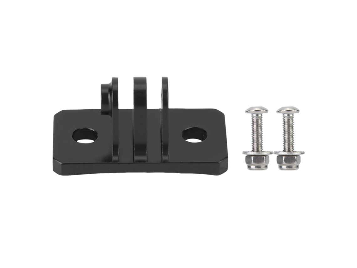 Soporte Fijo Para Casco De Paracaidismo Adaptador Para Cámaras De Acción Gopro 7 6 5 4 Negro