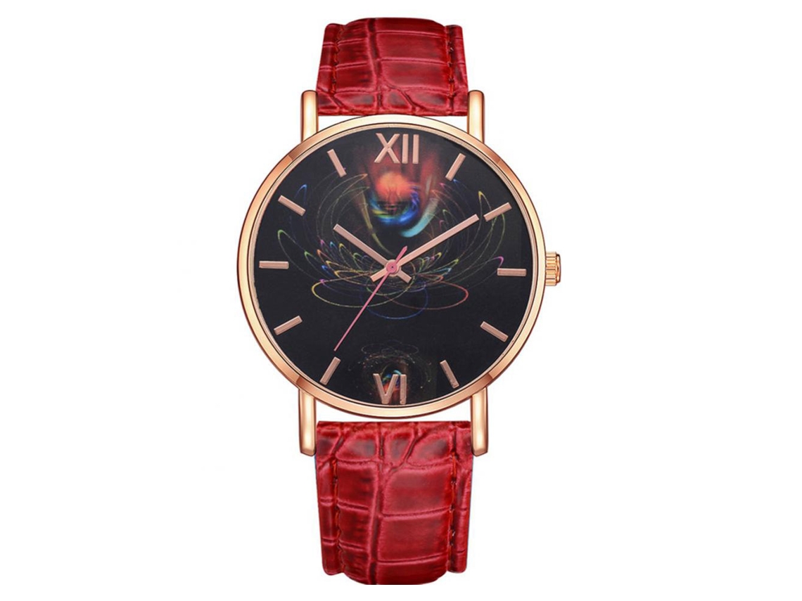 Reloj Analógico De Cuarzo Con Correa De Poliuretano Y Diamantes De Imitación, Estilo Ejecutivo, Zhoulianfa (azul)